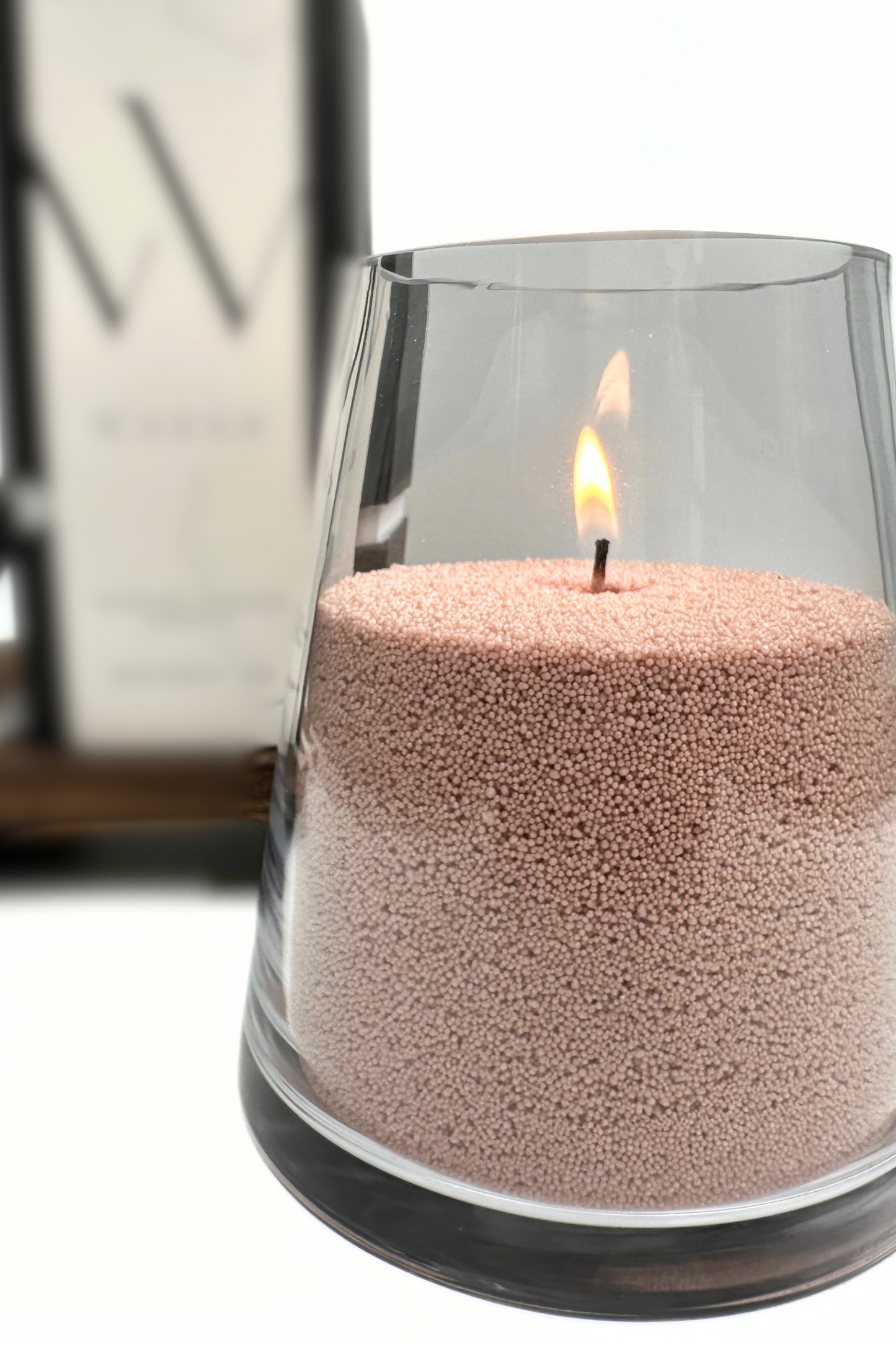 1kg | Premium Pearled Candle + Wicks | Various Colours