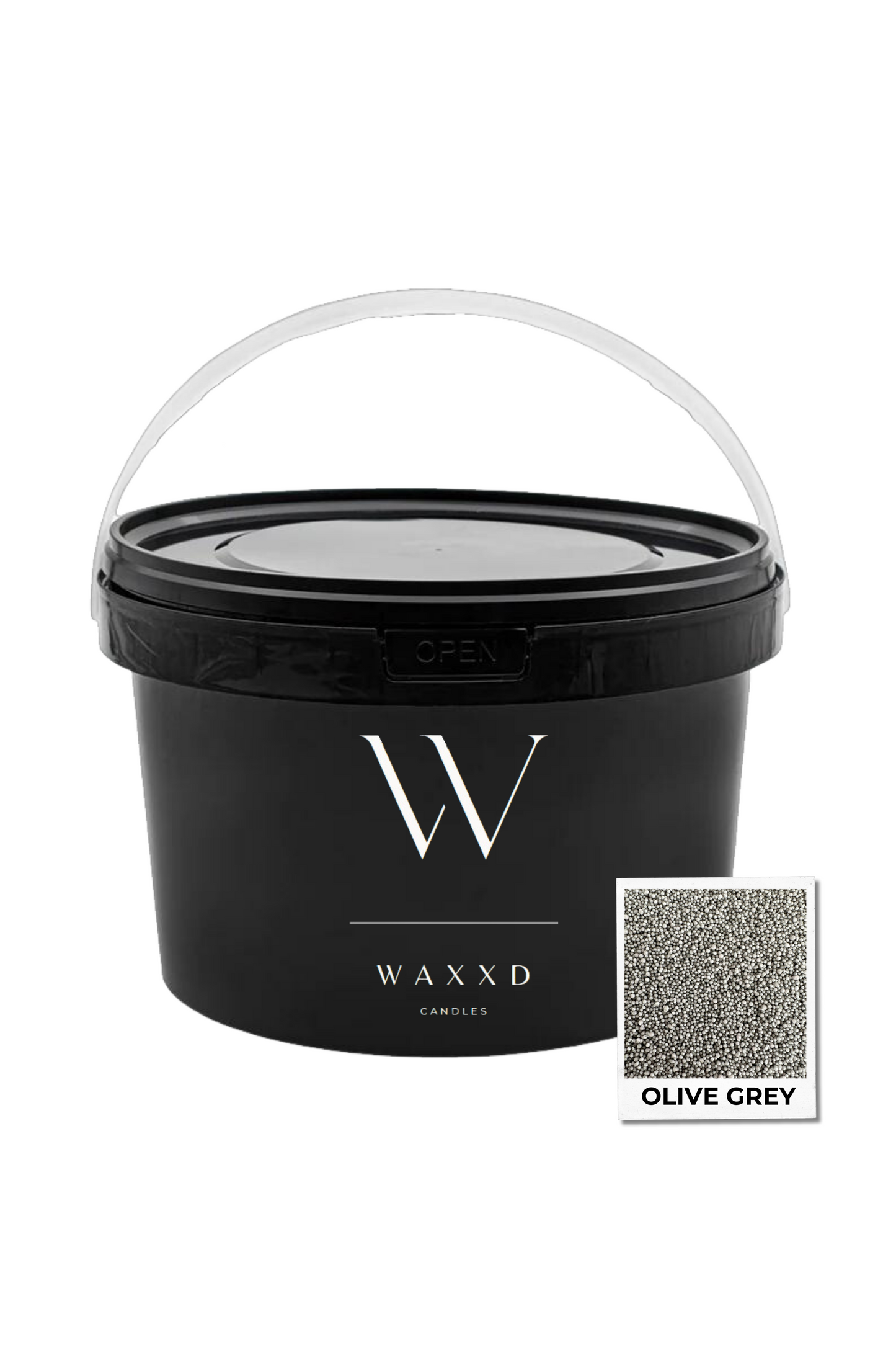 3kg | Premium Pearled Candle + Wicks | Various Colours