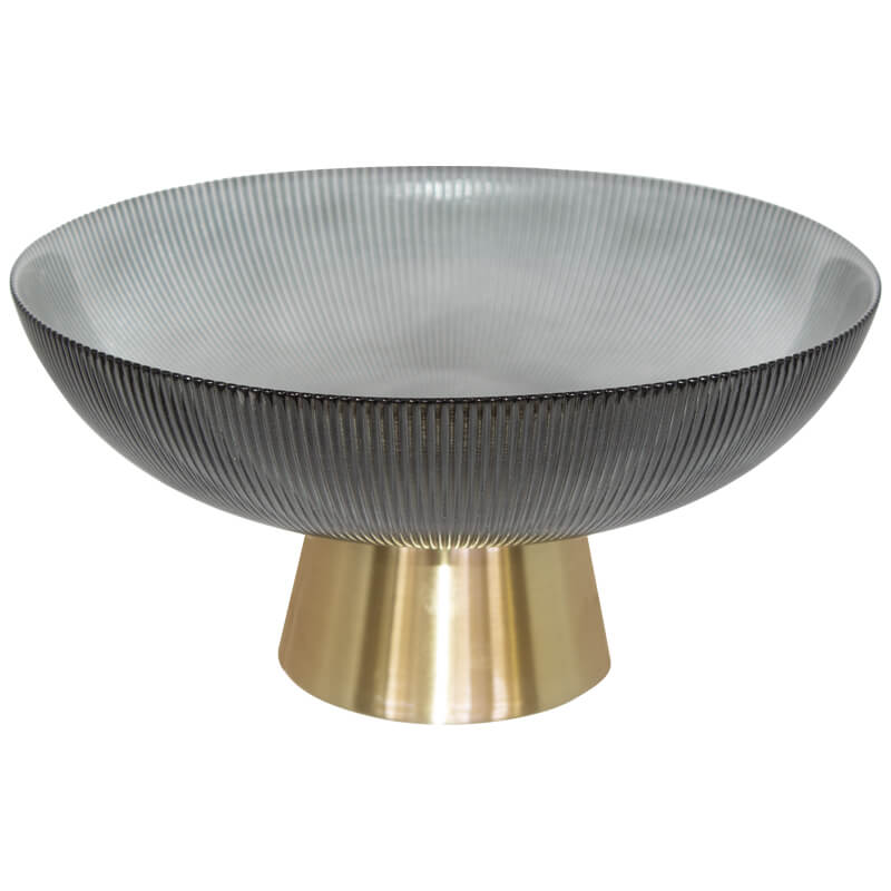 CHICAGO | Glass Ribbed Bowl