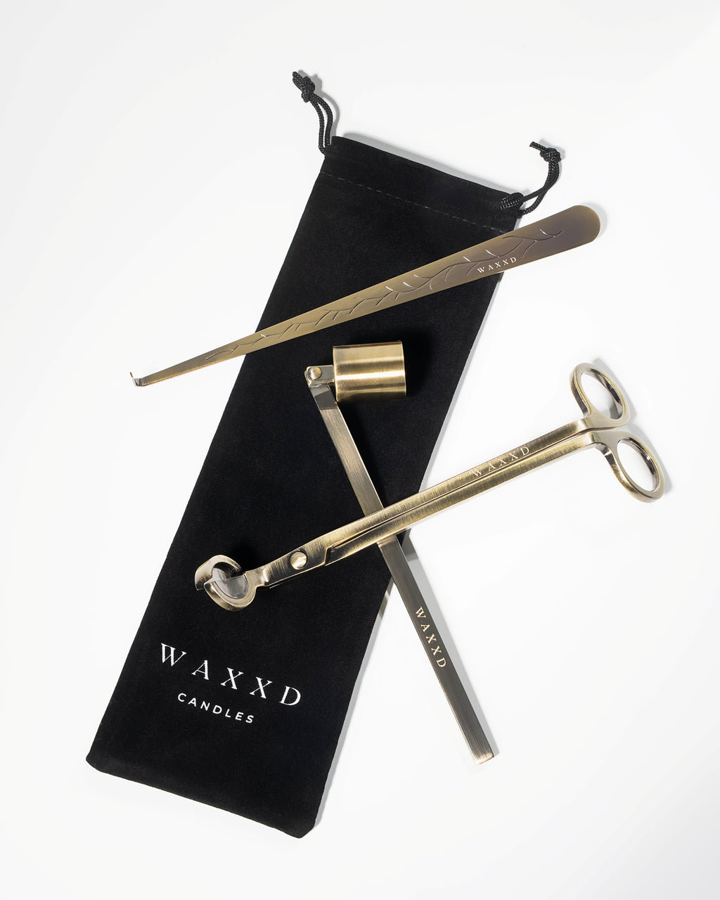 Candle Care Kit & Velvet Bag