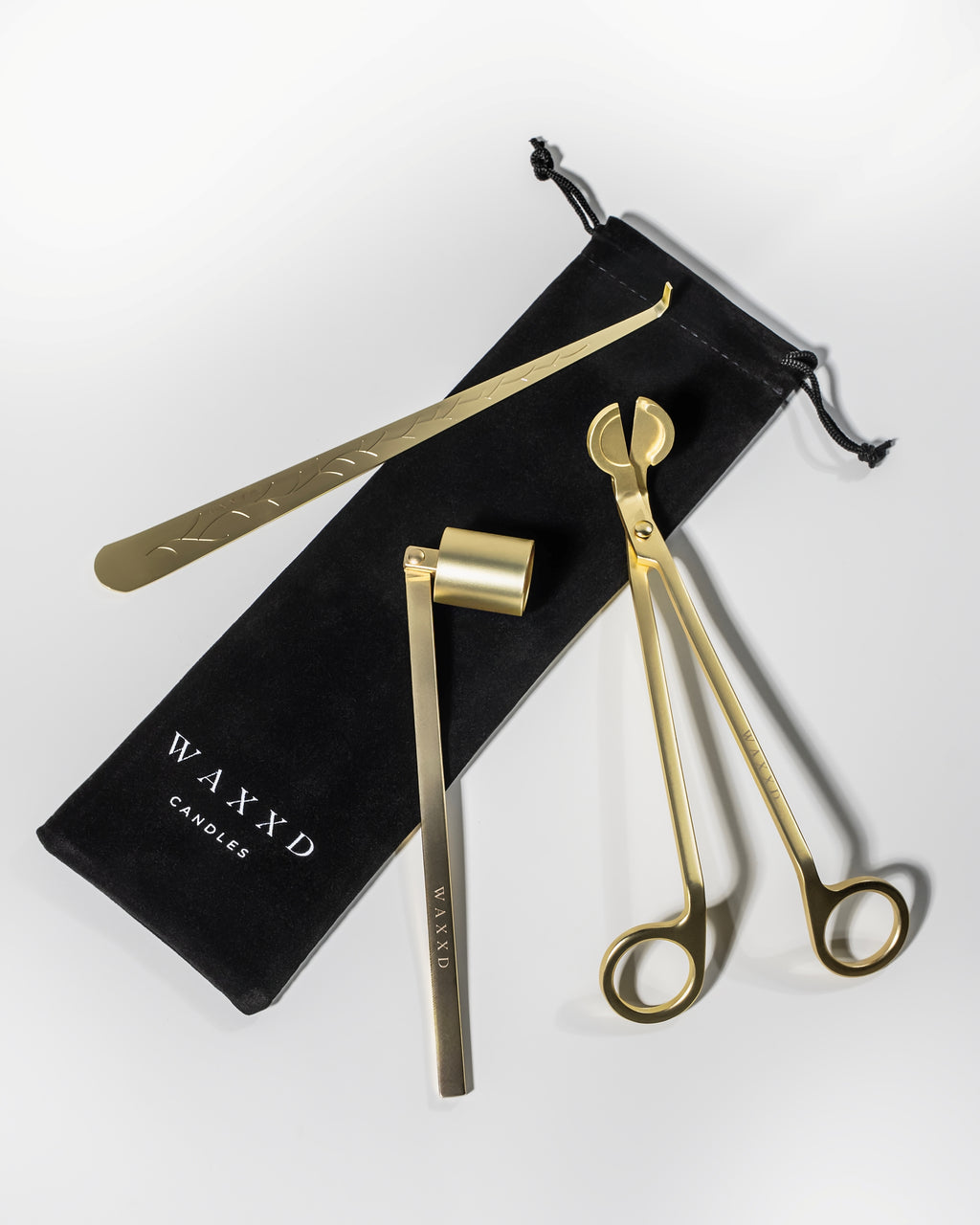 Candle Care Kit & Velvet Bag