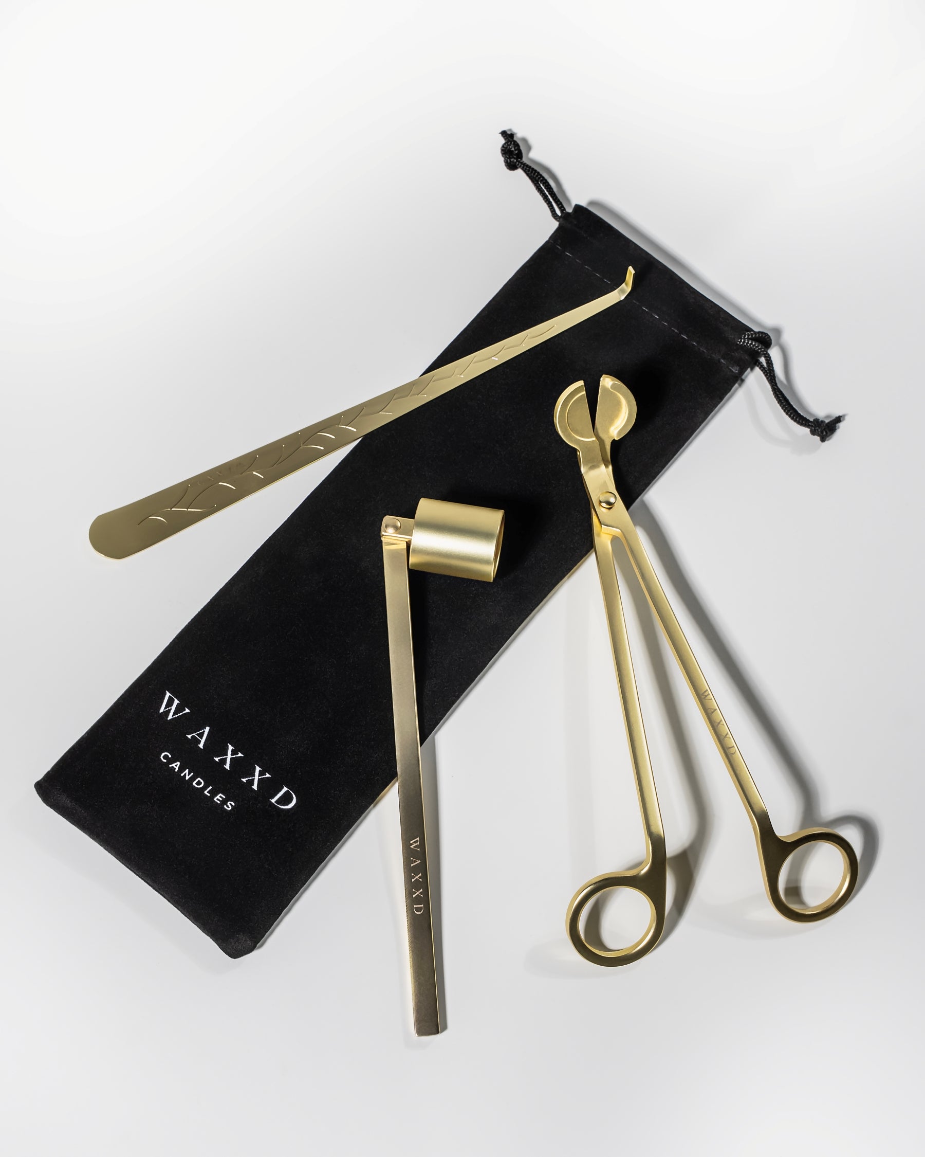 Candle Care Kit & Velvet Bag