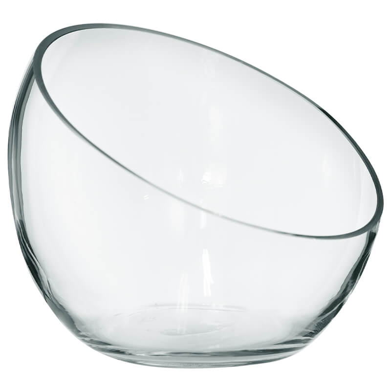 OLIVE SLANTED | Glass Container