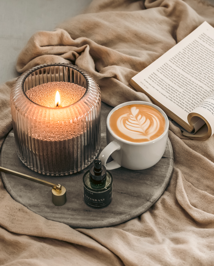 SYDNEY | Glass Ribbed Cylinder