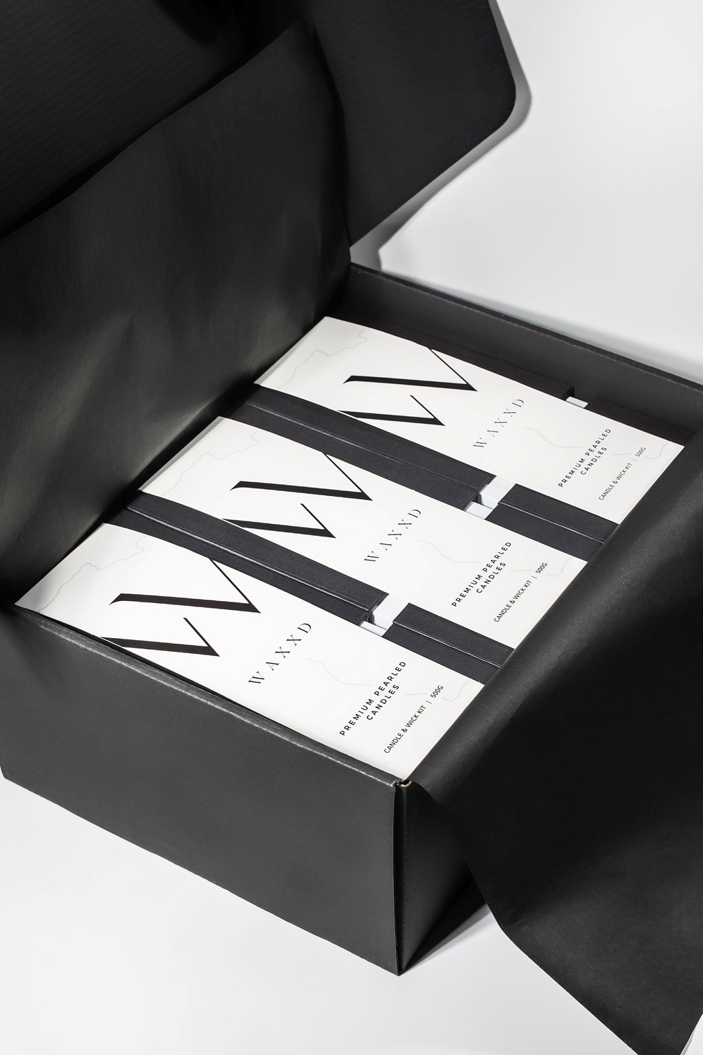 Trio | 3x 500g Box | Pearled Candle Combo