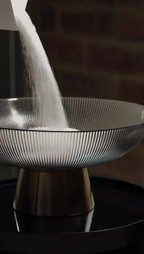 CHICAGO | Glass Ribbed Bowl